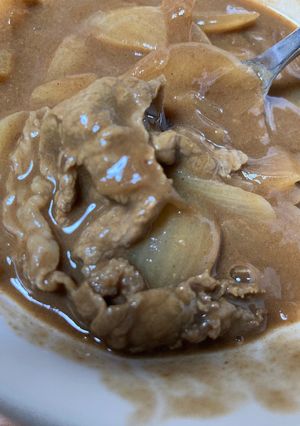 簡単で美味しい♡牛肉と玉ねぎだけのカレー-レシピのメイン写真