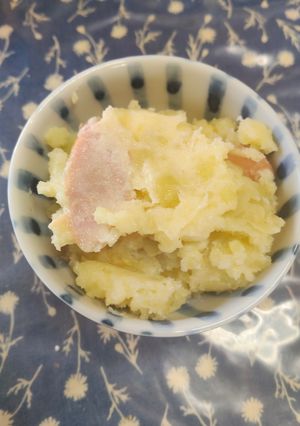 レンジで簡単、サワークリームポテトサラダ-レシピのメイン写真