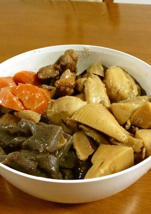 簡単ほっこり筑前煮😋圧力鍋で基本の煮物黄金比-レシピのメイン写真