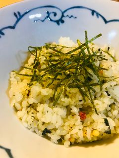 梅茶漬けチャーハン-レシピのメイン写真