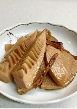 ★たけのことスルメの煮物-レシピのメイン写真