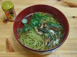 京都宇治の名物♪山菜茶そば♪超かんたん-レシピのメイン写真