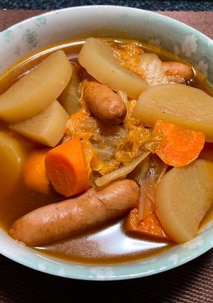 野菜たっぷり鍋!(^^)!-レシピのメイン写真