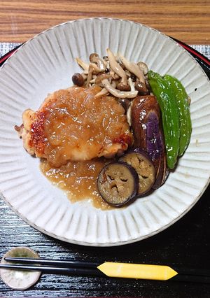 ヨウサマの糖質オフチキンの玉ねぎ&ぽん酢-レシピのメイン写真
