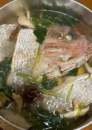 鯛の酒蒸し吸い物仕立て-レシピのメイン写真