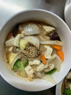 肉無豆腐簡単コク旨梅味噌西京焼野菜炒-レシピのメイン写真