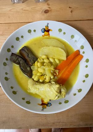 簡単！ナス他野菜ゴロゴロのスープカレー-レシピのメイン写真