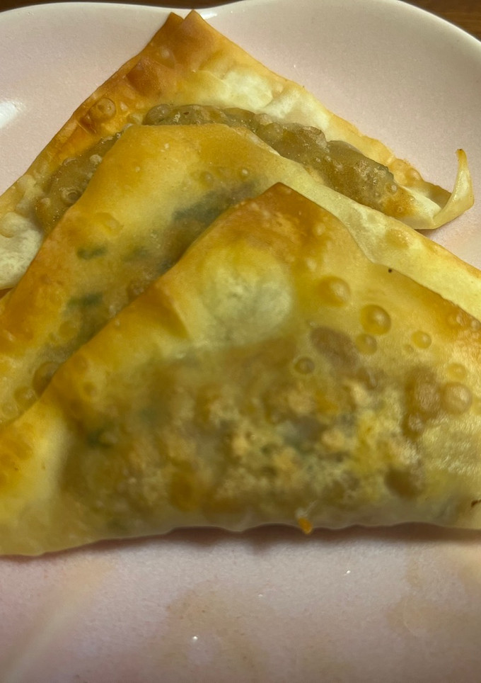 簡単納豆包み揚げ焼き-レシピのメイン写真