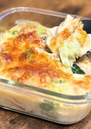 車麩と秋野菜のグラタン-レシピのメイン写真