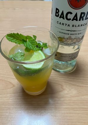 オレンジ(みかん)のモヒート-レシピのメイン写真