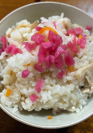 松茸ごはん(きのこごはん)-レシピのメイン写真
