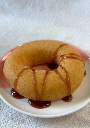 市販のドーナツ🍩に黒みつ-レシピのメイン写真