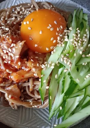 【蕎麦アレンジ】ビビン麺-レシピのメイン写真