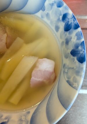 簡単★ジャガイモとベーコンのスープ-レシピのメイン写真