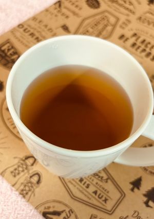 飢餓の練習　お茶入りの白湯-レシピのメイン写真