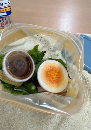 お弁当にジップロックサラダ-レシピのメイン写真
