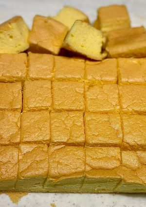 卵1個でワンコのおやつシフォン-レシピのメイン写真