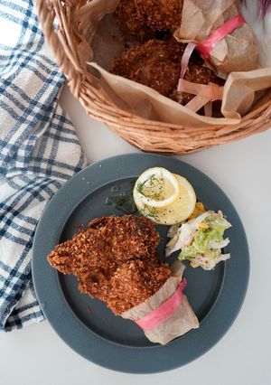 ごま入りフライドチキン-レシピのメイン写真