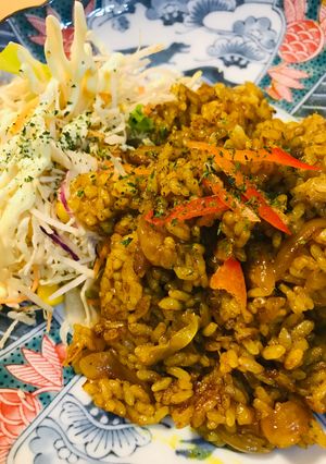 のこりのカレーで●ドライカレー-レシピのメイン写真
