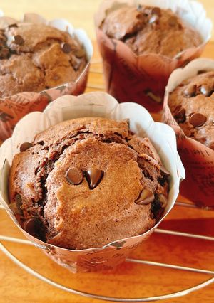 ［バター不使用］チョコチップマフィン-レシピのメイン写真