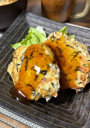 ひじき入り和風豆腐ハンバーグ-レシピのメイン写真