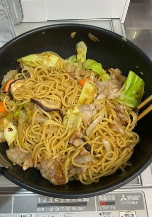 オイスターソース焼きそば-レシピのメイン写真