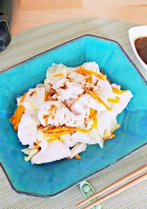 ＼大同電鍋レシピ／鶏むね肉のやわらか蒸し-レシピのメイン写真