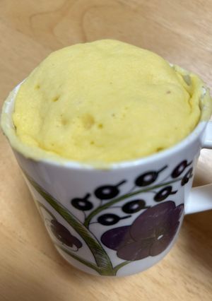 マグカップ　アーモンド蒸しパン　簡単朝食-レシピのメイン写真