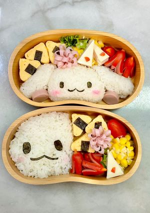 シナモロール弁当⭐︎キャラ弁　シナモン-レシピのメイン写真