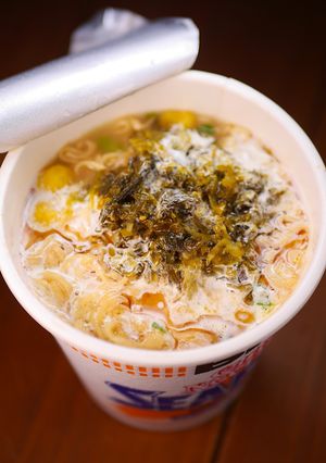 深夜のグルメ💀🌙カップ麺アレンジ③🍜-レシピのメイン写真