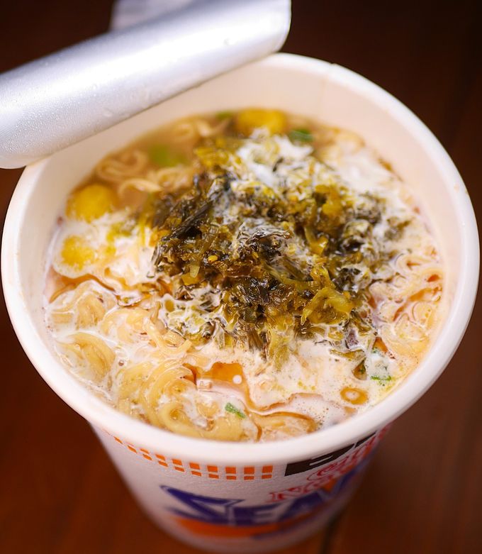 深夜のグルメ💀🌙カップ麺アレンジ③🍜 by 愛と癒しを届けるキッチン