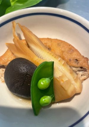 小さな小鉢　筍とがんもどきの含め煮-レシピのメイン写真