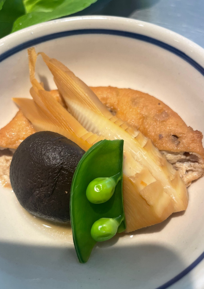 小さな小鉢　筍とがんもどきの含め煮-レシピのメイン写真