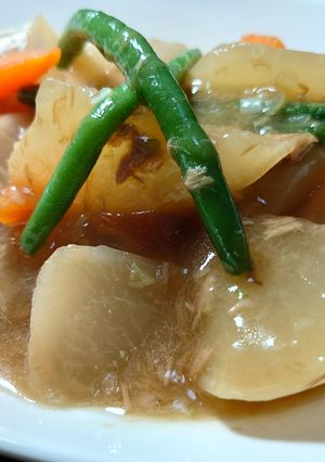 超簡単💫ツナ缶に頼った大根の煮物-レシピのメイン写真