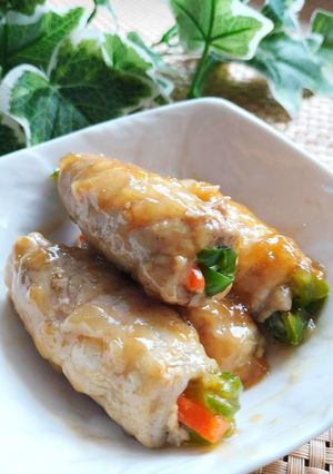 ご飯が進む♪簡単味付け野菜の肉巻き！お弁当にも★-レシピのメイン写真