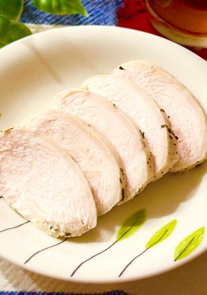 簡単☆バジルサラダチキン-レシピのメイン写真