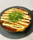 キムチとろろスキレット焼き♪お好み焼き風