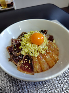 鰹と赤海老の漬け丼-レシピのメイン写真