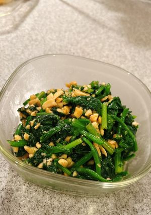 青菜のナッツ和え-レシピのメイン写真