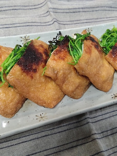 *味付いなりあげのとろ〜りチーズ焼き*-レシピのメイン写真