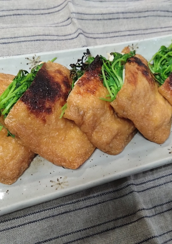 ＊味付いなりあげのとろ〜りチーズ焼き＊-レシピのメイン写真