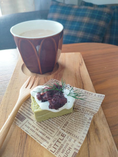 抹茶の豆腐テリーヌ-レシピのメイン写真