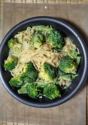 ブロッコリーのホワイトソースパスタ-レシピのメイン写真