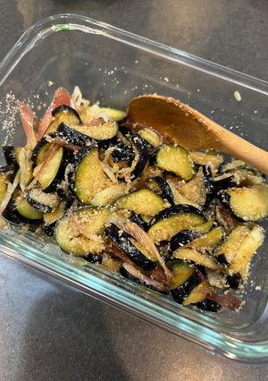 【簡単副菜】ナスとみょうがの胡麻和え-レシピのメイン写真
