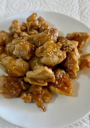 照り焼き梅ポンガーリックあん-レシピのメイン写真