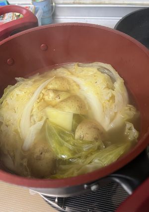 キャベツ消費・キャベツのやわらか煮-レシピのメイン写真