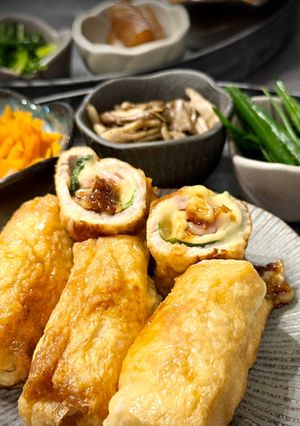 豚肉の油揚げ巻き🐽-レシピのメイン写真