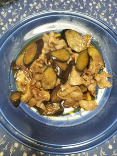 豚バラ肉と茄子の甘辛炒め-レシピのメイン写真