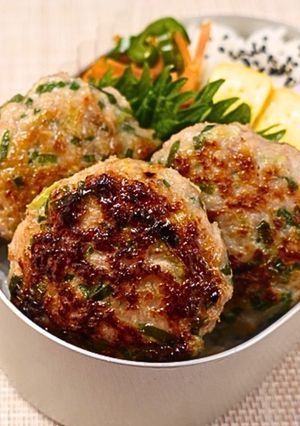 ネギ味噌つくね弁当-レシピのメイン写真