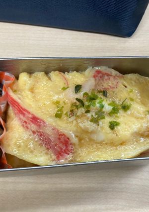 お弁当カニ玉-レシピのメイン写真